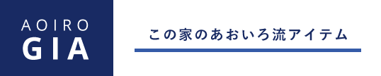 この家のあおいろ流アイテム